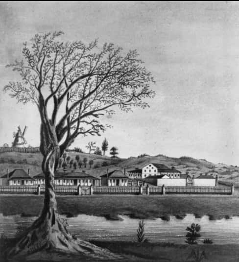 Sketch of Brisbane in 1835