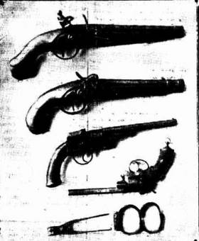 Gun carried by bushranger Patrick Bruen in 1843