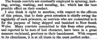 Cork Convict Depot - The Third Report of the Committee of the Society For the Improvement of Prison Discipline 1821