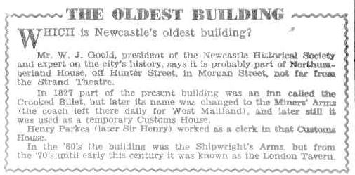 Newcastle's Oldest Building