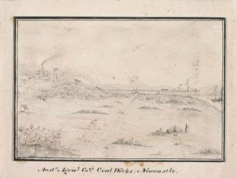 First A.A. Company Mine at Newcastle. State Library NSW