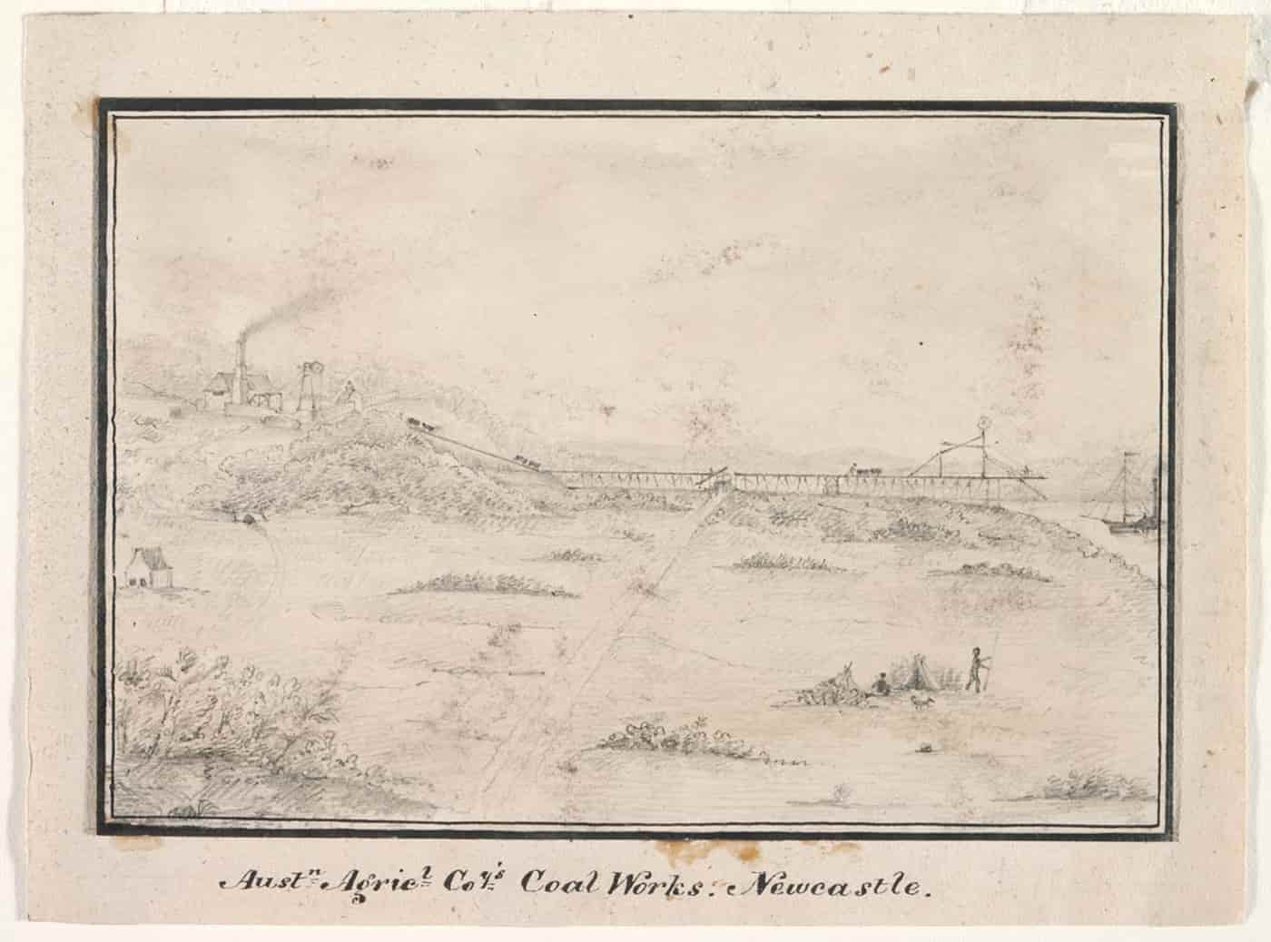 First A.A. Company Mine at Newcastle. State Library NSW