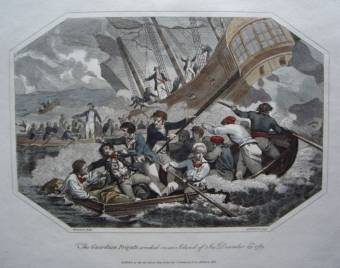 Guardian Frigate Wrecked on an Island of Ice 23 December 1789.