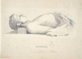 Pencil Sketch of Jack Donohoe attributed to Sir Thomas L. Mitchell