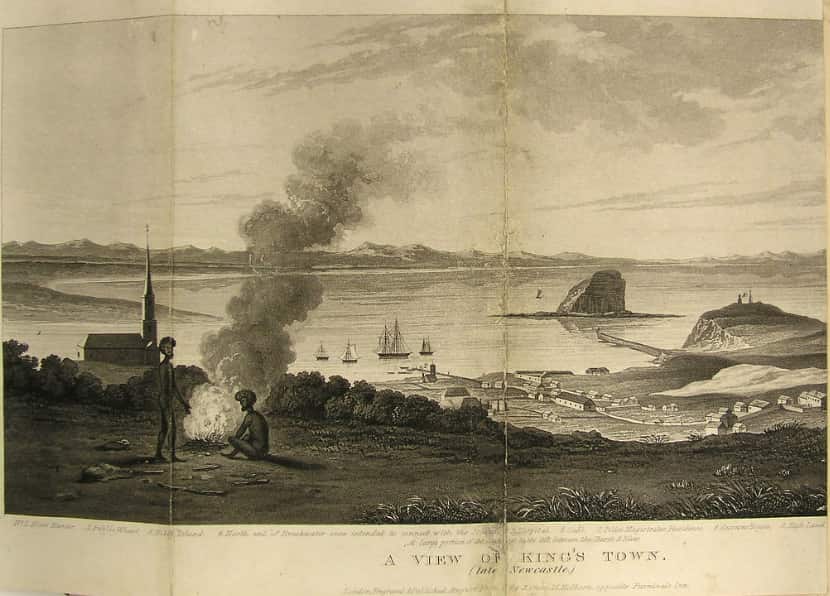 A View of King's Town from the Dangar Index - Living Histories