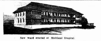 Maitland Hospital - New Wing 1934