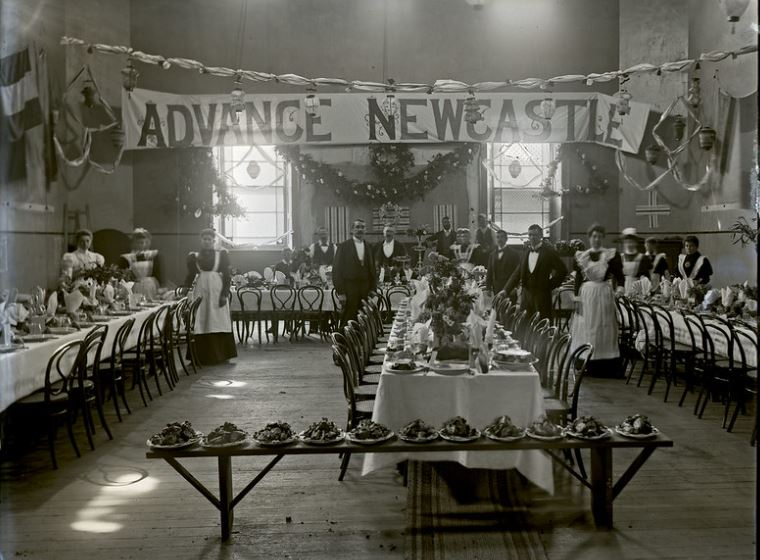 Newcastle Centenary Celebration Old Court House 1897