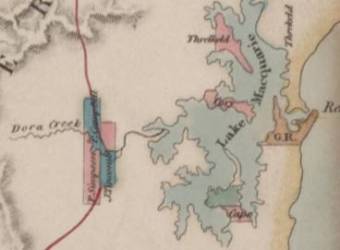 Land Grants at Lake Macquarie c. 1838