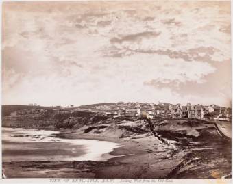 View of Newcastle looking West from the Old Gaol - UON