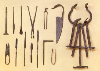 Graeco-Roman surgical instruments.