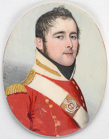 Soldier and Explorer Captain Thomas Laycock of 98th regiment in 1811