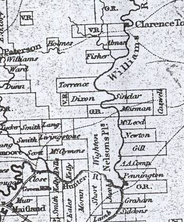 Early Hunter Valley Settler Map 10